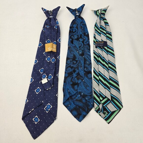 Vintage Clip On Ties 7 Pieces - Picture 10 of 16